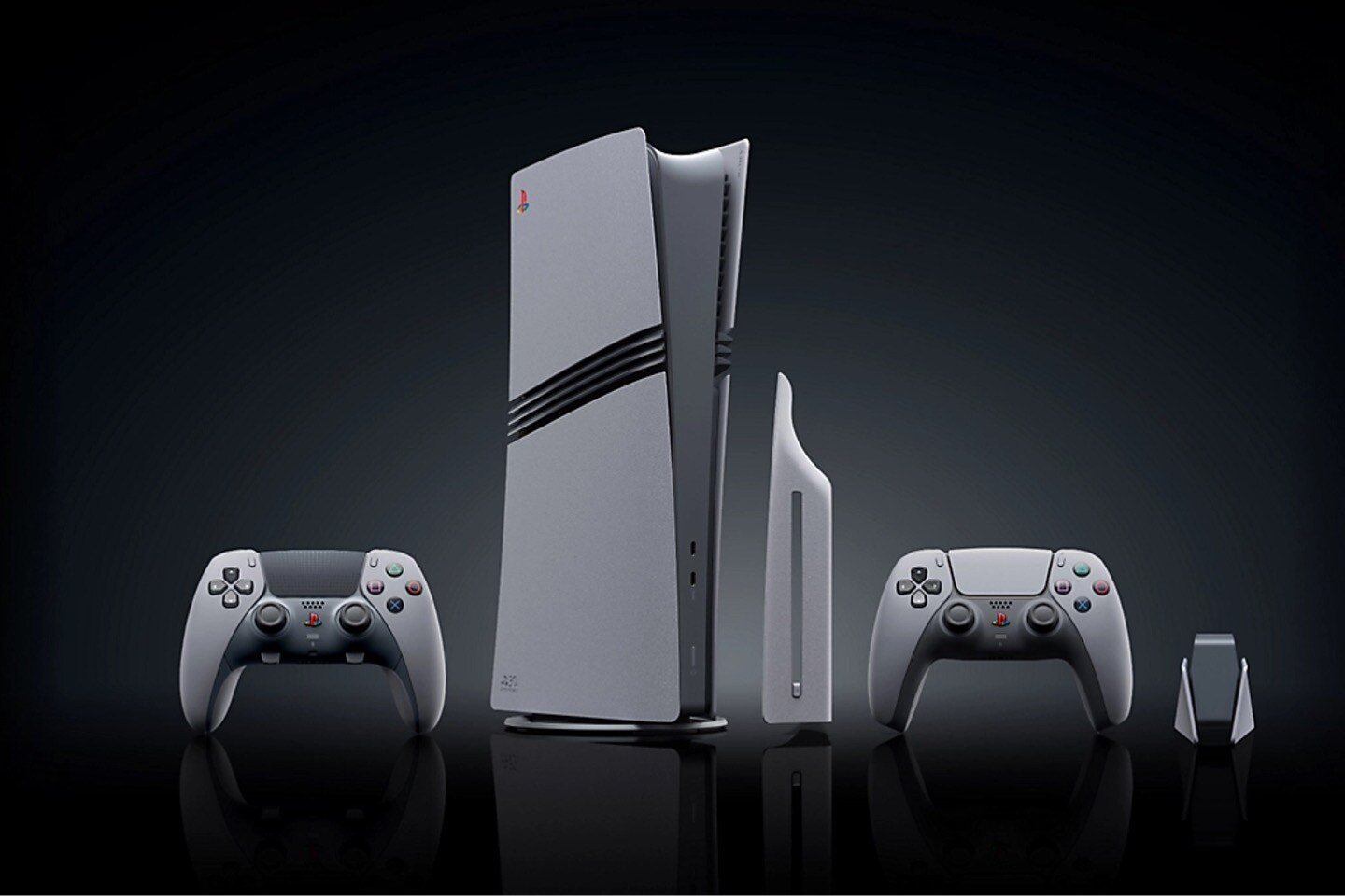 Limited edition PS5 Pro console in gray